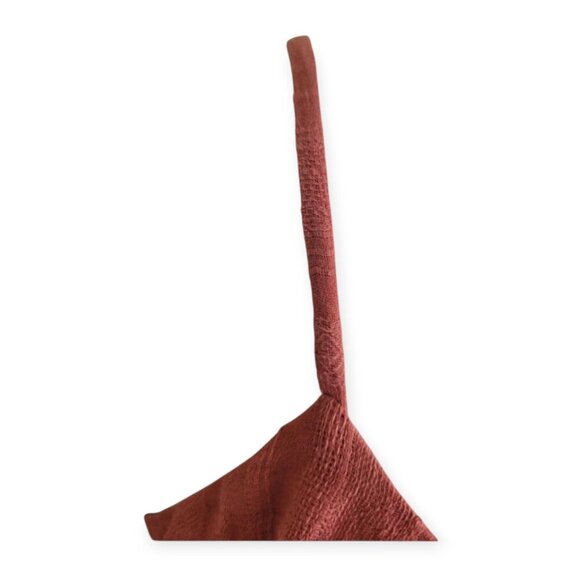 Shabby Chic Rhubarb Flounce‑Hem Dress M Cottagecore Boho Romantic NWT - Picture 9 of 12